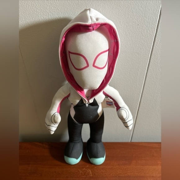 BLEACHER CREATURE MARVEL GHOST SPIDER GWEN PLUSH 11” - Picture 1 of 10